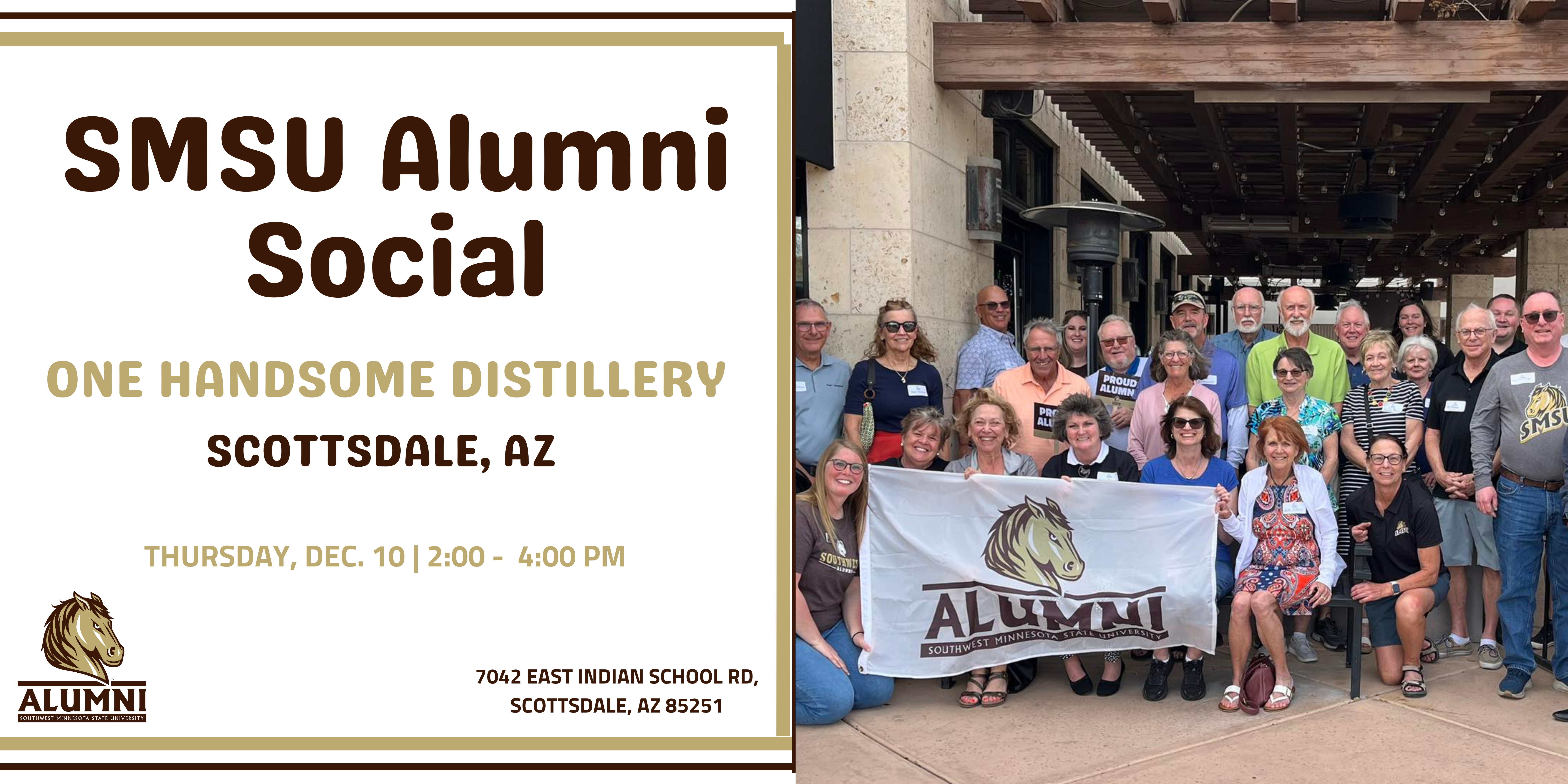 Event photo for SMSU Alumni Social - Scottsdale, AZ