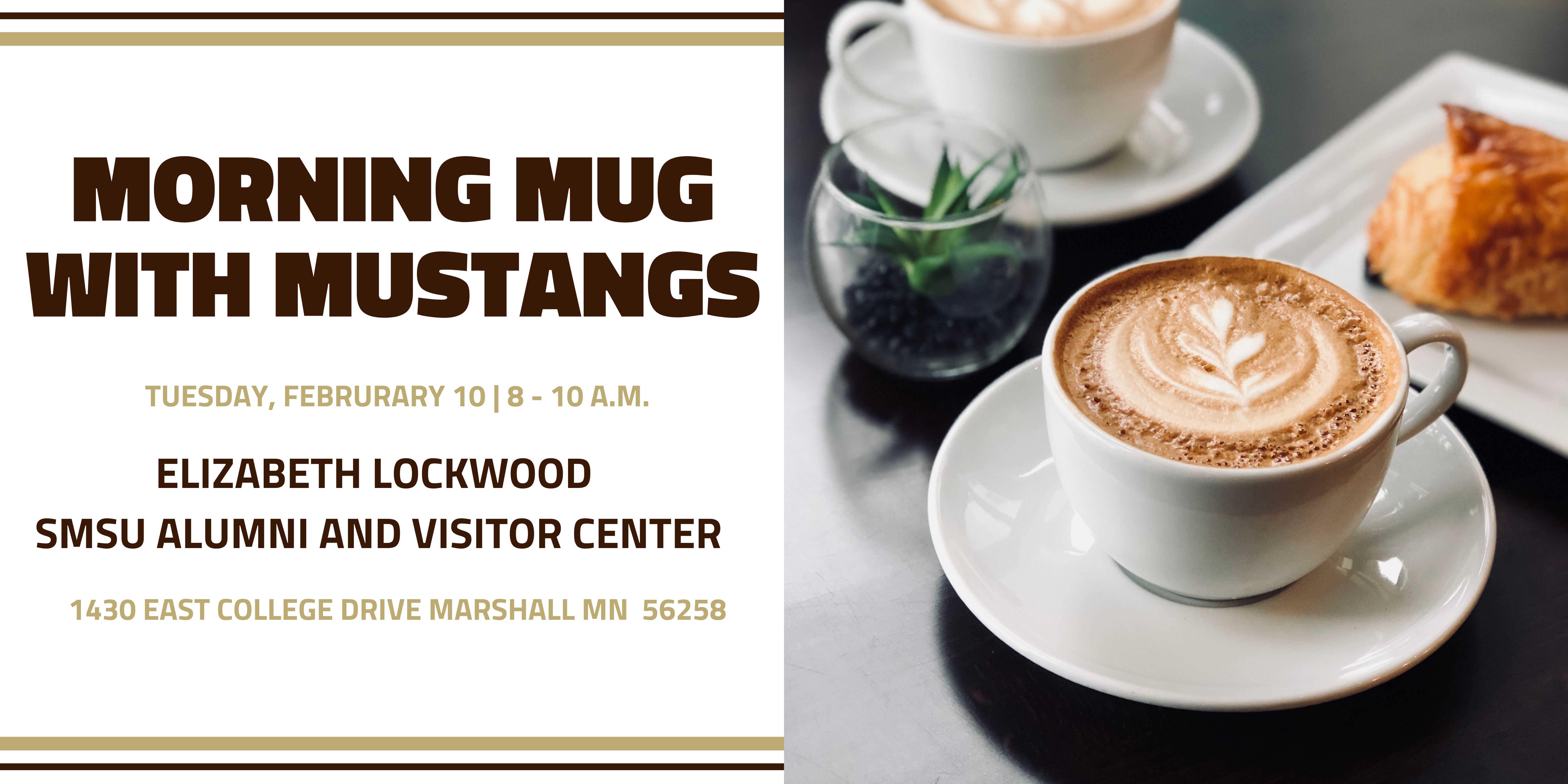 Event photo for Morning Mug with Mustangs