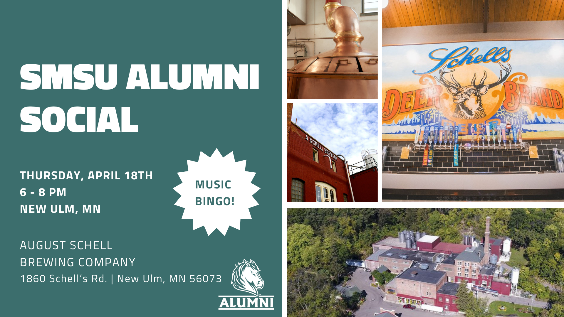 Event photo for Schell's Brewery Alumni Social