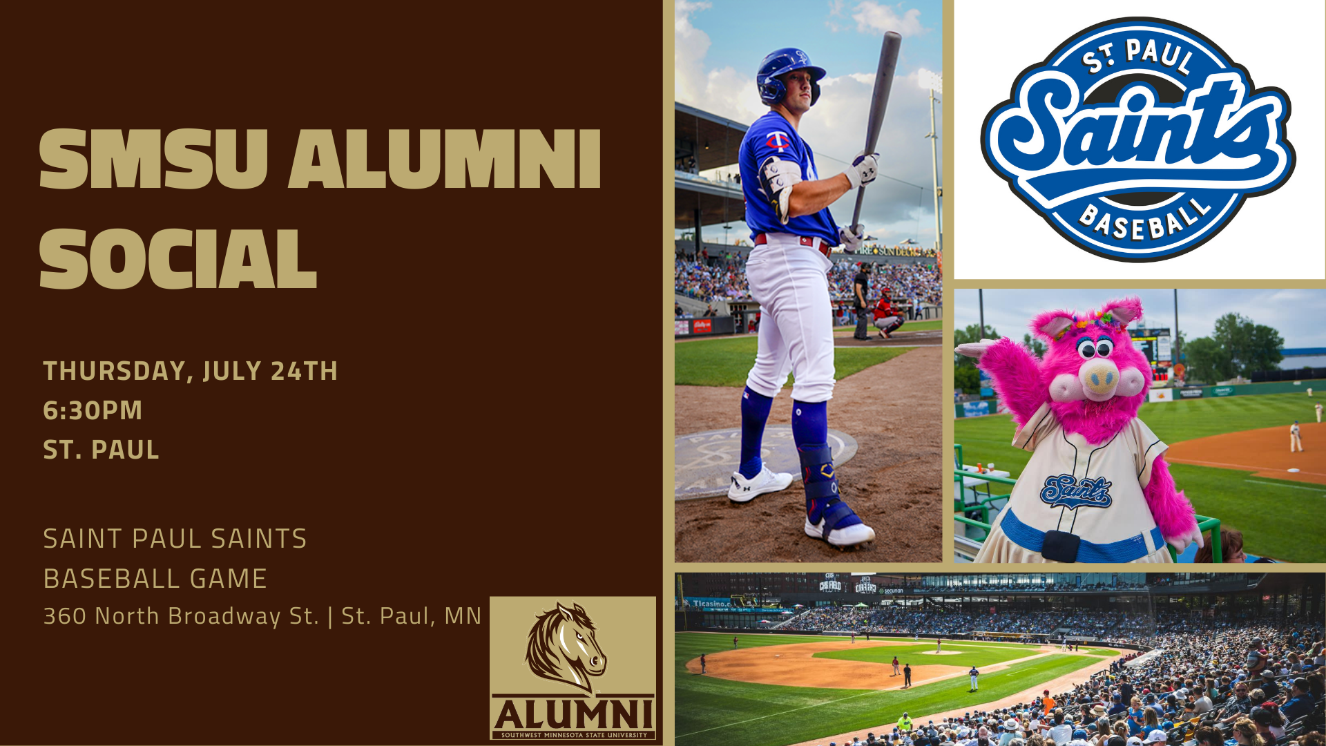 Event photo for Saint Paul Saints Alumni Social